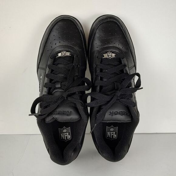 Rare VTG Reebok NFL New York Jets black streetwear sportswear sneakers mens 10.5 - Picture 5 of 8